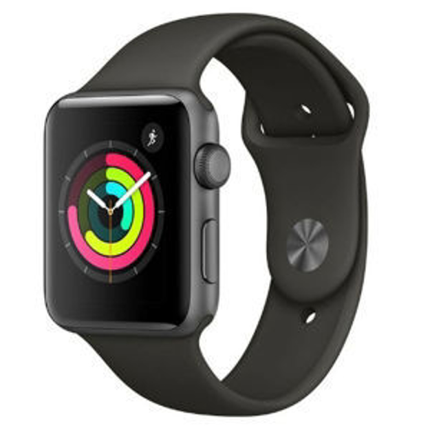 ساعت هوشمند اپل واچ 3 مدل - 42MM SPACE GRAY ALUMINUM CASE WITH GRAYSPORT BAND