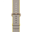 ساعت هوشمند اپل واچ 2 مدل - 38MM GOLD ALUMINUM WITH YELLOW GRAY NYLON BAND