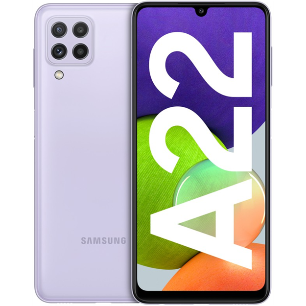 گوشی موبایل سامسونگ مدل Galaxy A22 دو سیم کارت ظرفیت 128 گیگابایت و رم 6 گیگابایت