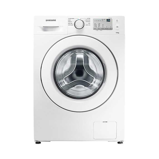 ماشین لباسشویی سامسونگ مدل J1241 ظرفیت 7 کیلوگرم و رنگ سفید