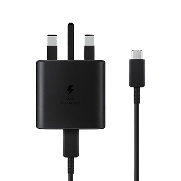 شارژر دیواری سامسونگ مدل EP-TA845-vietnam به همراه کابل تبدیل USB-C