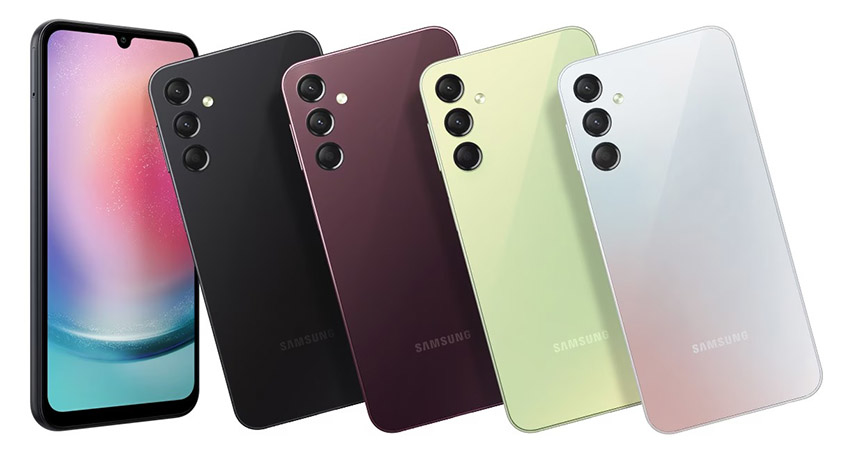 گوشی موبایل سامسونگ مدل Galaxy A24 4G دو سیم کارت ظرفیت 128 گیگابایت و رم 4 گیگابایت